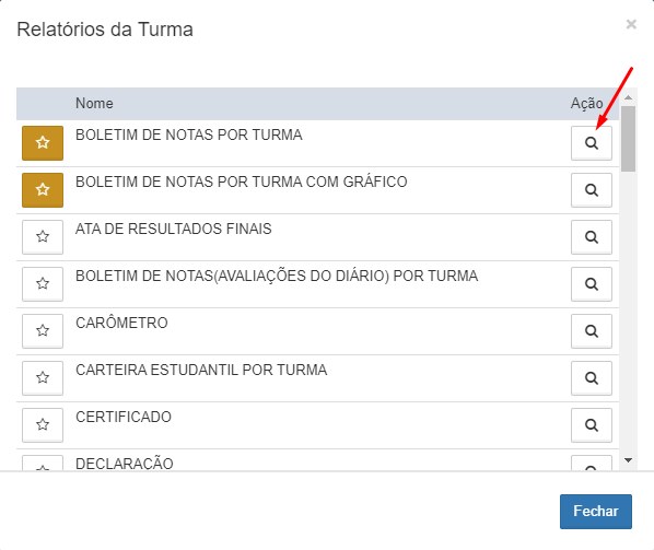 Como utilizar o ambiente de boletim online – Proesc