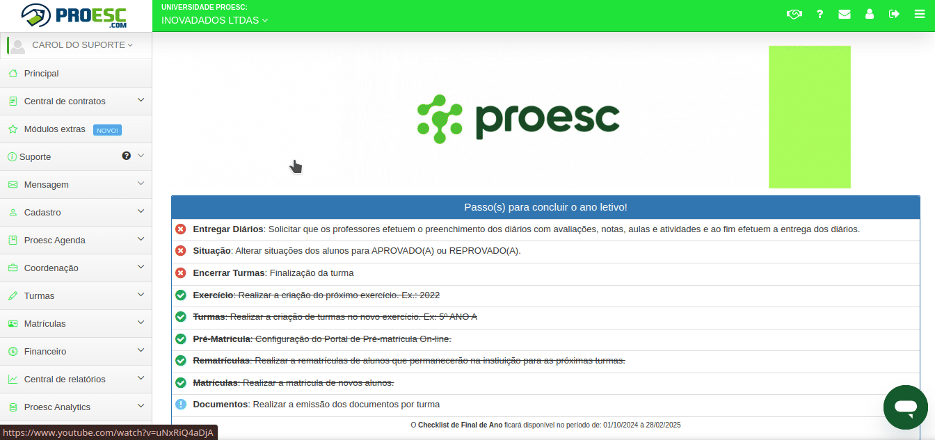 Como liberar acesso ao porral do aluno.gif