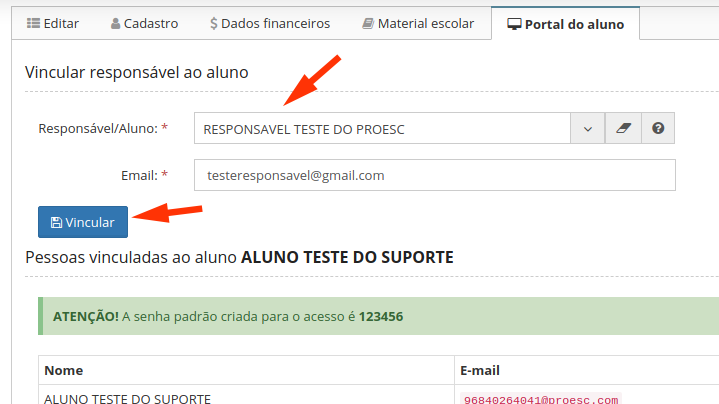 Como usar o Portal do Aluno – Proesc