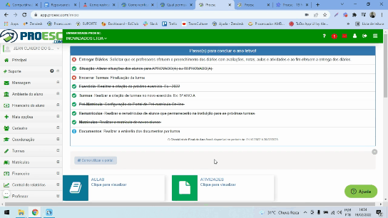 Animação do processo completo de consulta pela aba Consultar Débitos