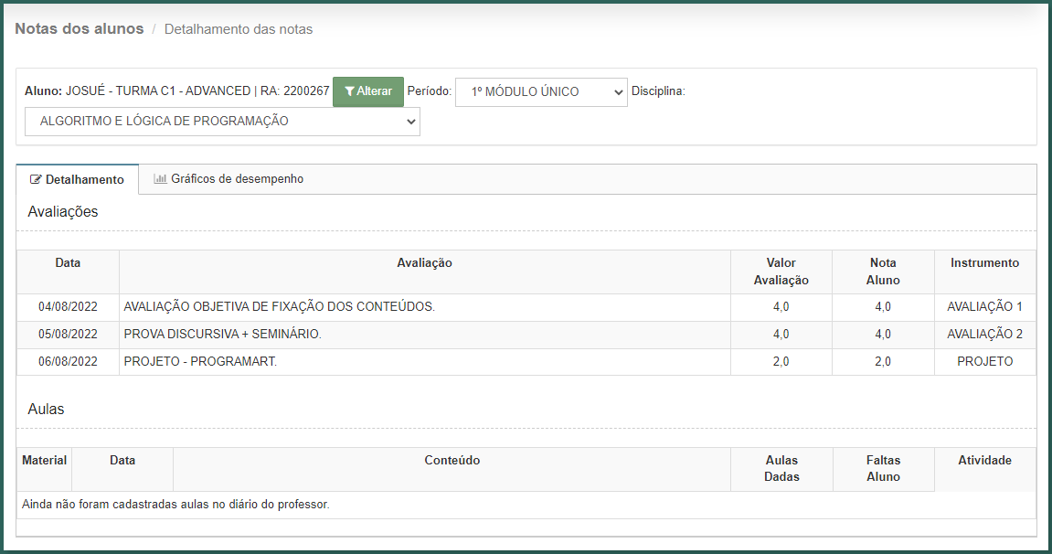 Como utilizar o ambiente de boletim online – Proesc