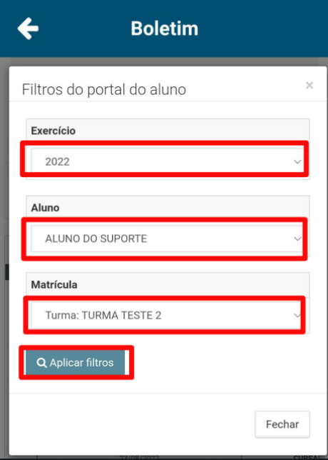 Como utilizar o ambiente de boletim online – Proesc